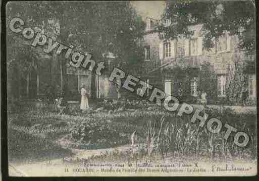 Ville de GOUAREC Carte postale ancienne